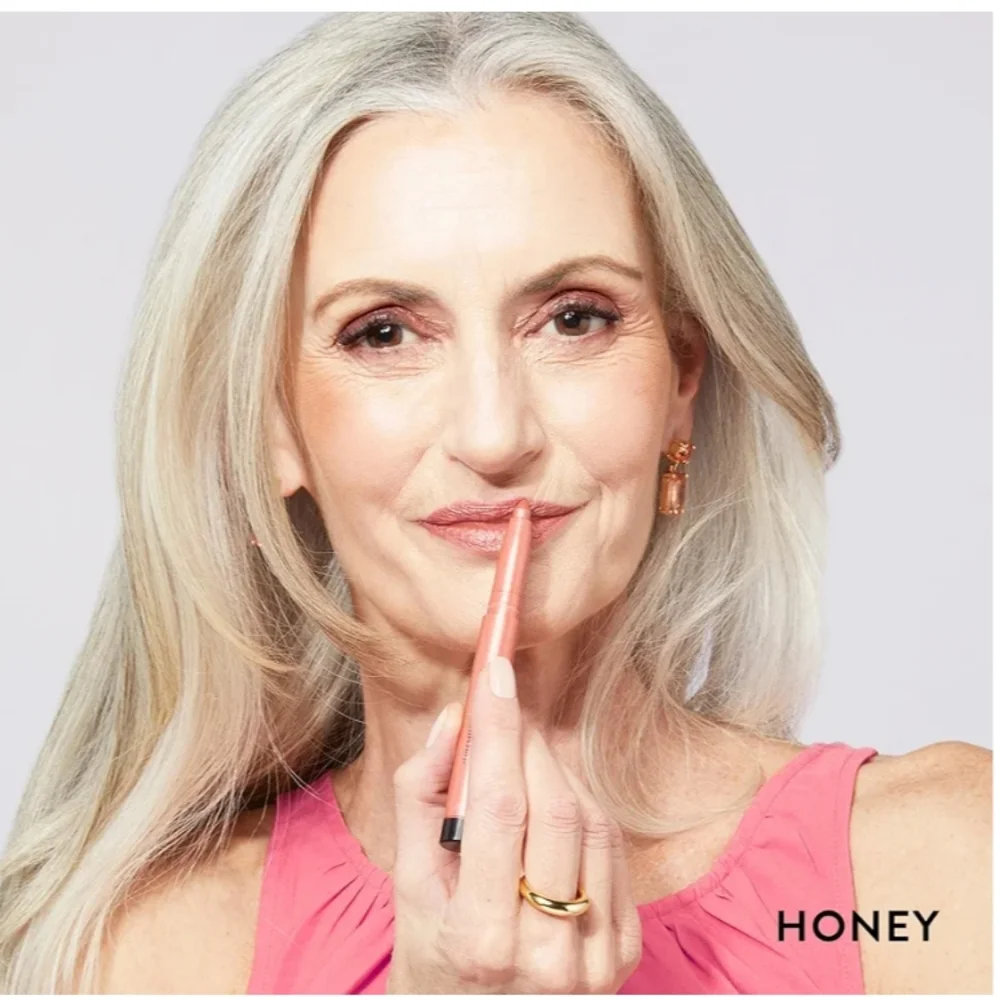 🌺SALE Laura Geller Honey Lip Kajal Longwear Lip Color Matte Lipstick - Picture 4 of 4